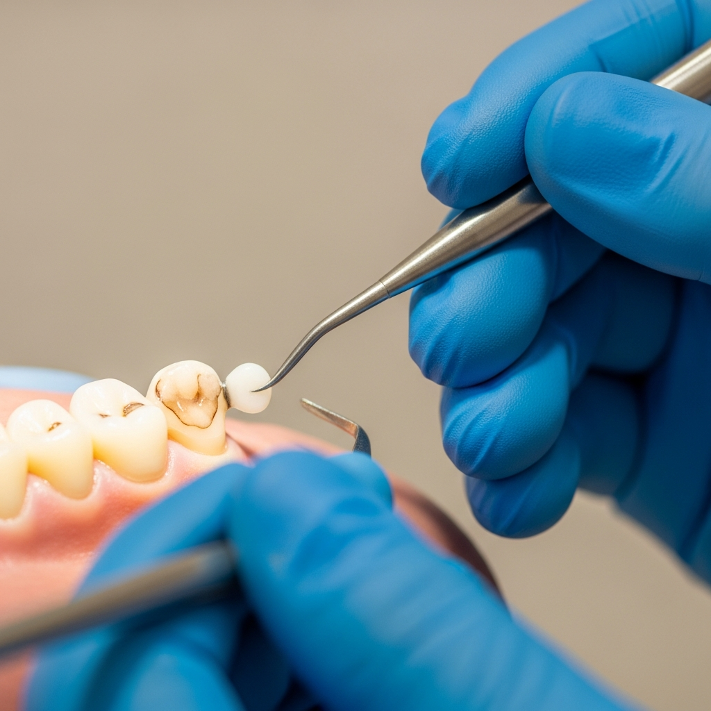 Tooth-coloured dental fillings