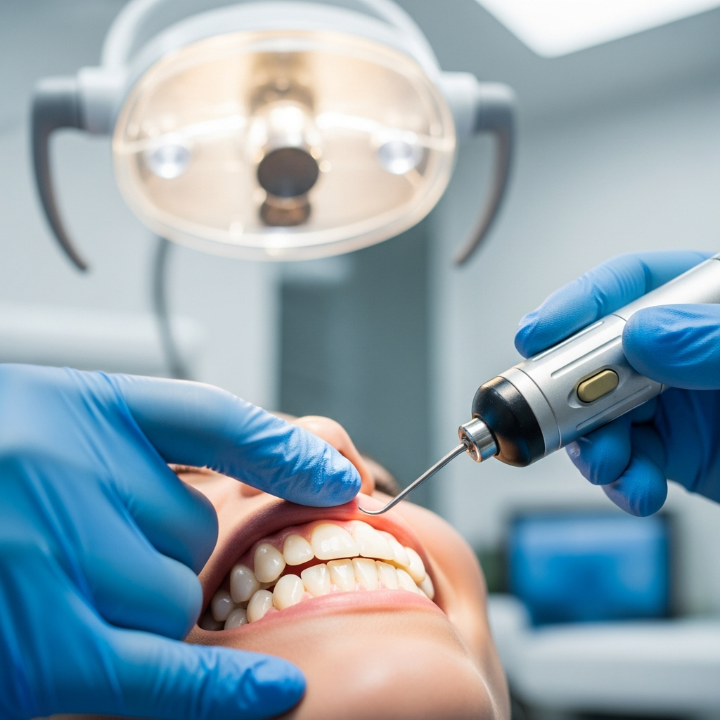 Dental scaling and cleaning